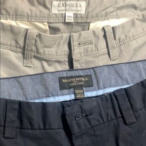 2 pair’s of men’s pants...